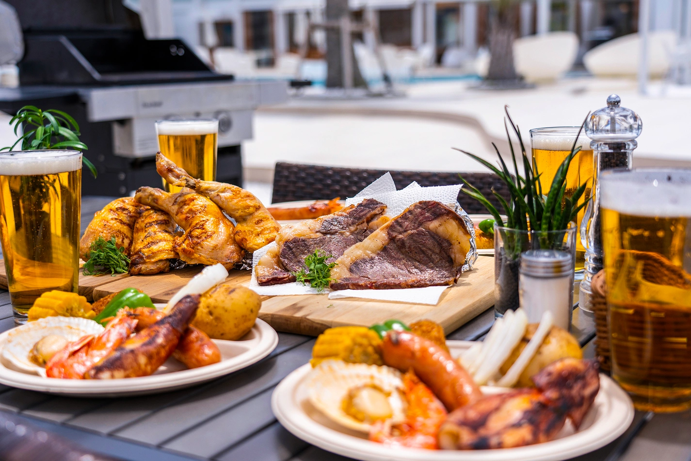 BBQ用の肉